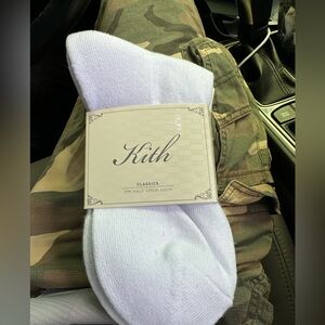 Kith crew pack 3 socks limited edition ✅✅✅